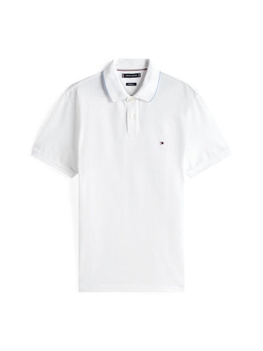 Polo's korte mouw wit Tommy Hilfiger