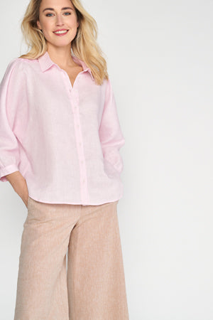 Blouses lange mouw roze Marie Méro