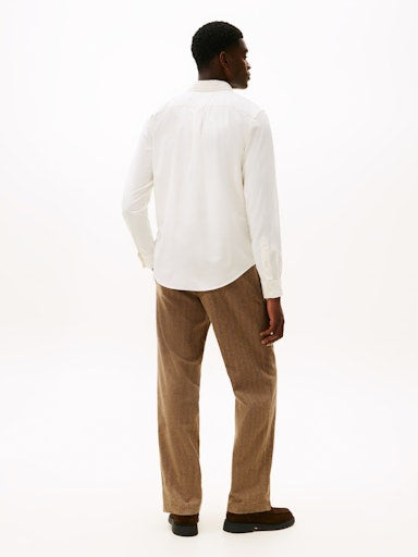 Hemden lange mouw beige Tommy Hilfiger