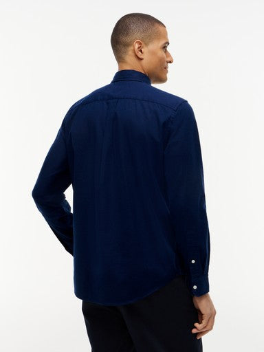 Hemden lange mouw navy Tommy Hilfiger