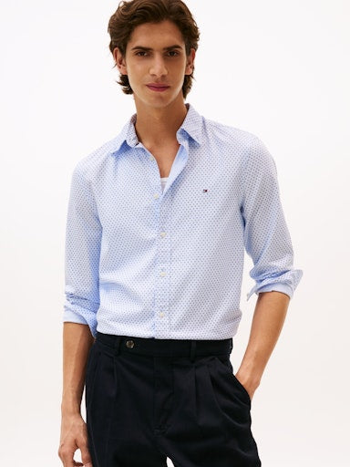 Hemden lange mouw multicolor Tommy Hilfiger