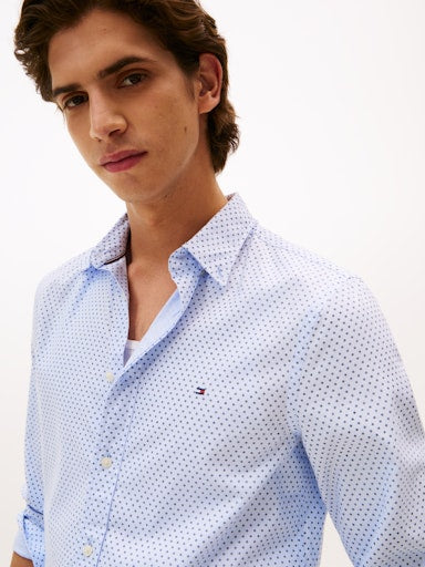 Hemden lange mouw multicolor Tommy Hilfiger