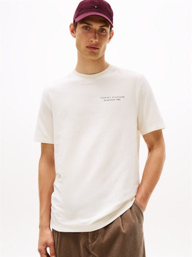 T-shirts korte mouw beige Tommy Hilfiger
