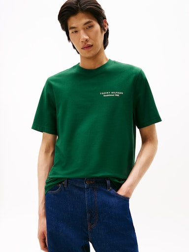 T-shirts korte mouw groen Tommy Hilfiger