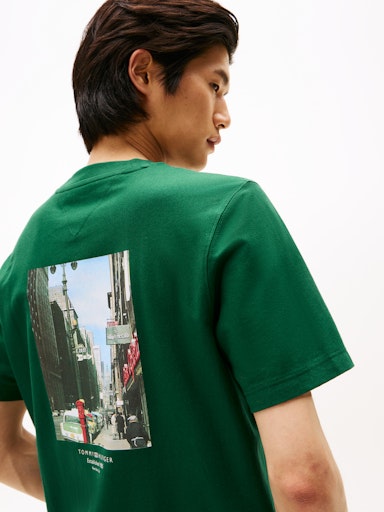 T-shirts korte mouw groen Tommy Hilfiger