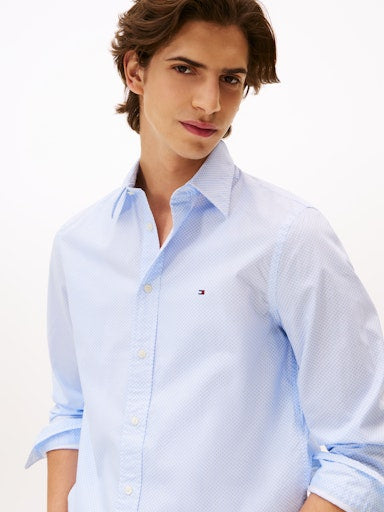 Hemden lange mouw multicolor Tommy Hilfiger