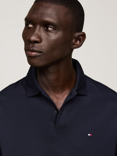 Polo's lange mouw navy Tommy Hilfiger