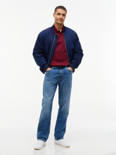 Polo's lange mouw rood Tommy Hilfiger