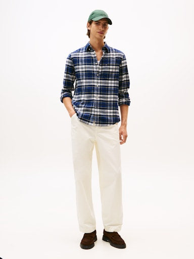 Hemden lange mouw multicolor Tommy Hilfiger