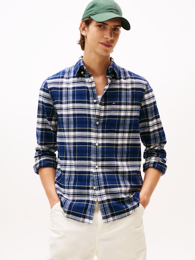 Hemden lange mouw multicolor Tommy Hilfiger