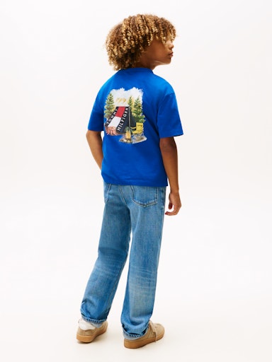 T-shirts korte mouw blauw Tommy Hilfiger