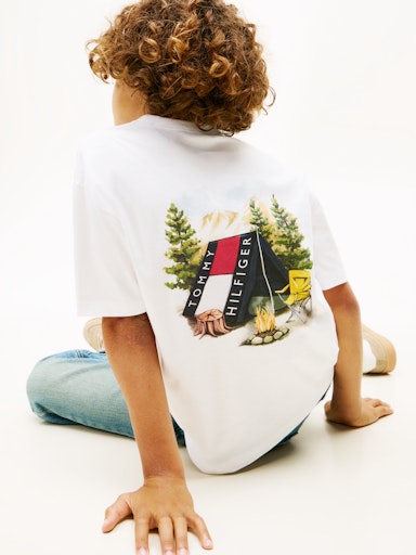 T-shirts korte mouw wit Tommy Hilfiger