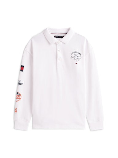 Polo's korte mouw wit Tommy Hilfiger