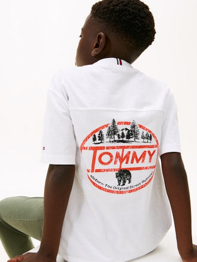 T-shirts korte mouw wit Tommy Hilfiger