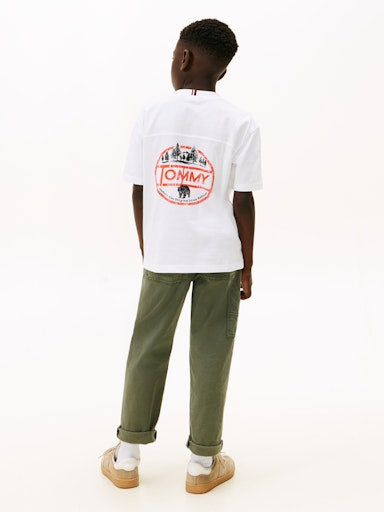 T-shirts korte mouw wit Tommy Hilfiger