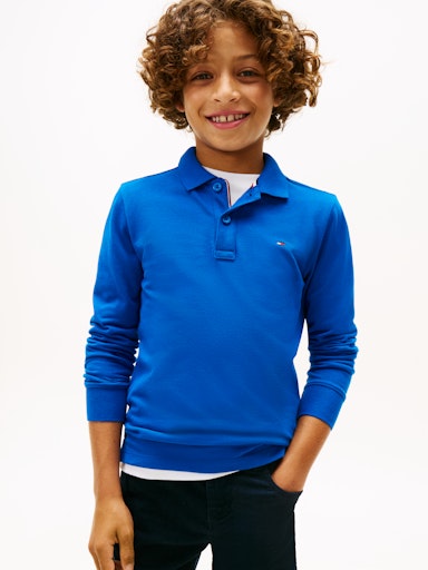 Polo's korte mouw blauw Tommy Hilfiger