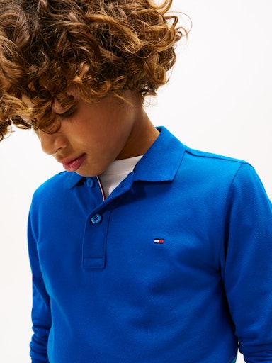 Polo's korte mouw blauw Tommy Hilfiger