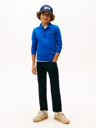 Polo's korte mouw blauw Tommy Hilfiger