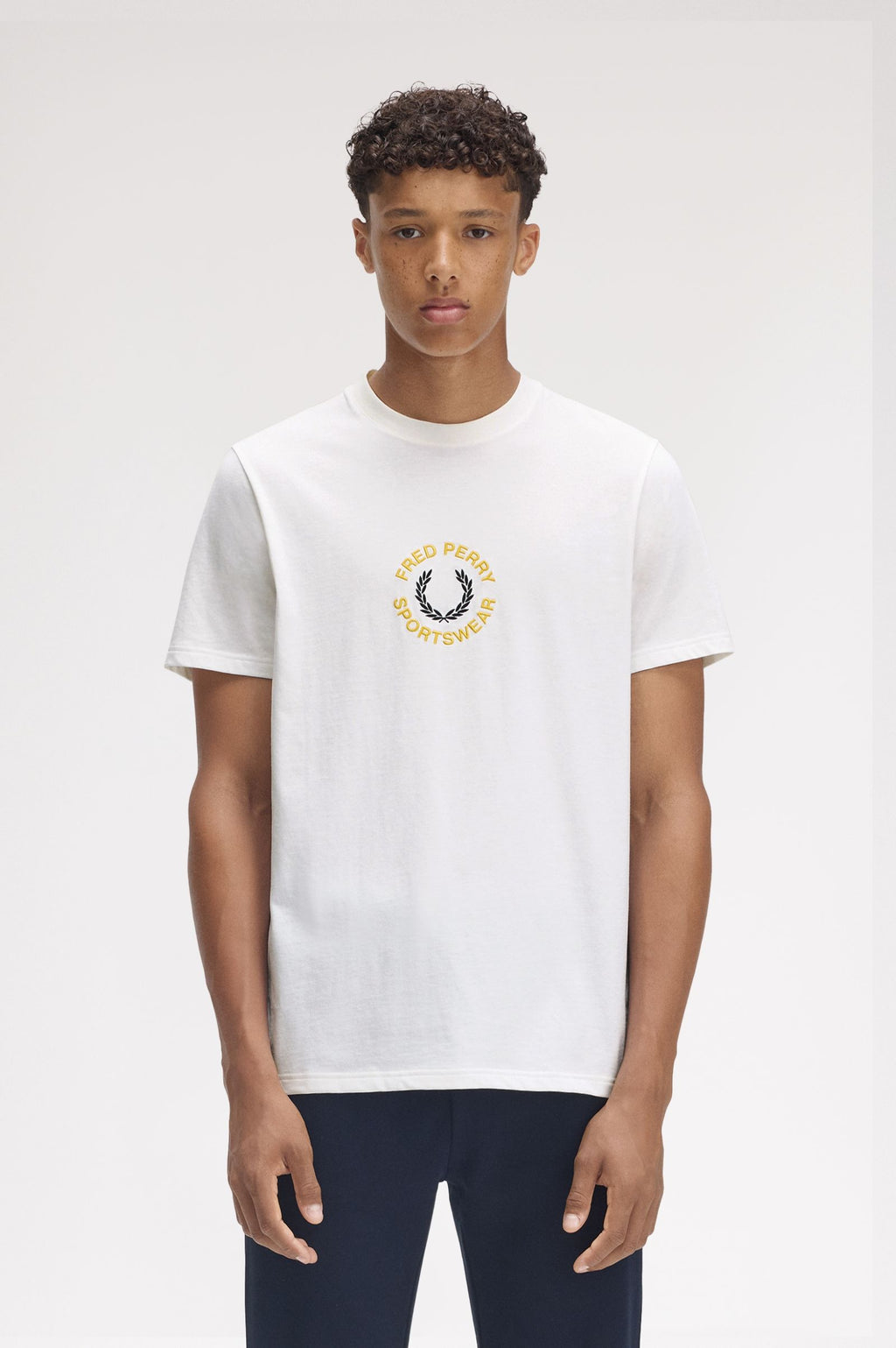 T-shirts korte mouw wit Fred Perry