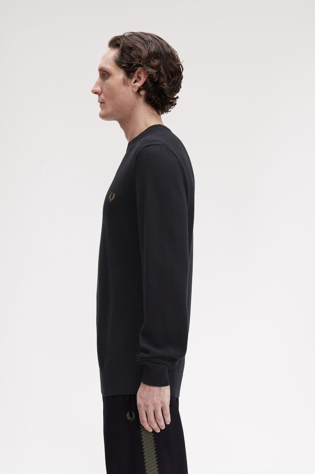 Pulls zwart Fred Perry