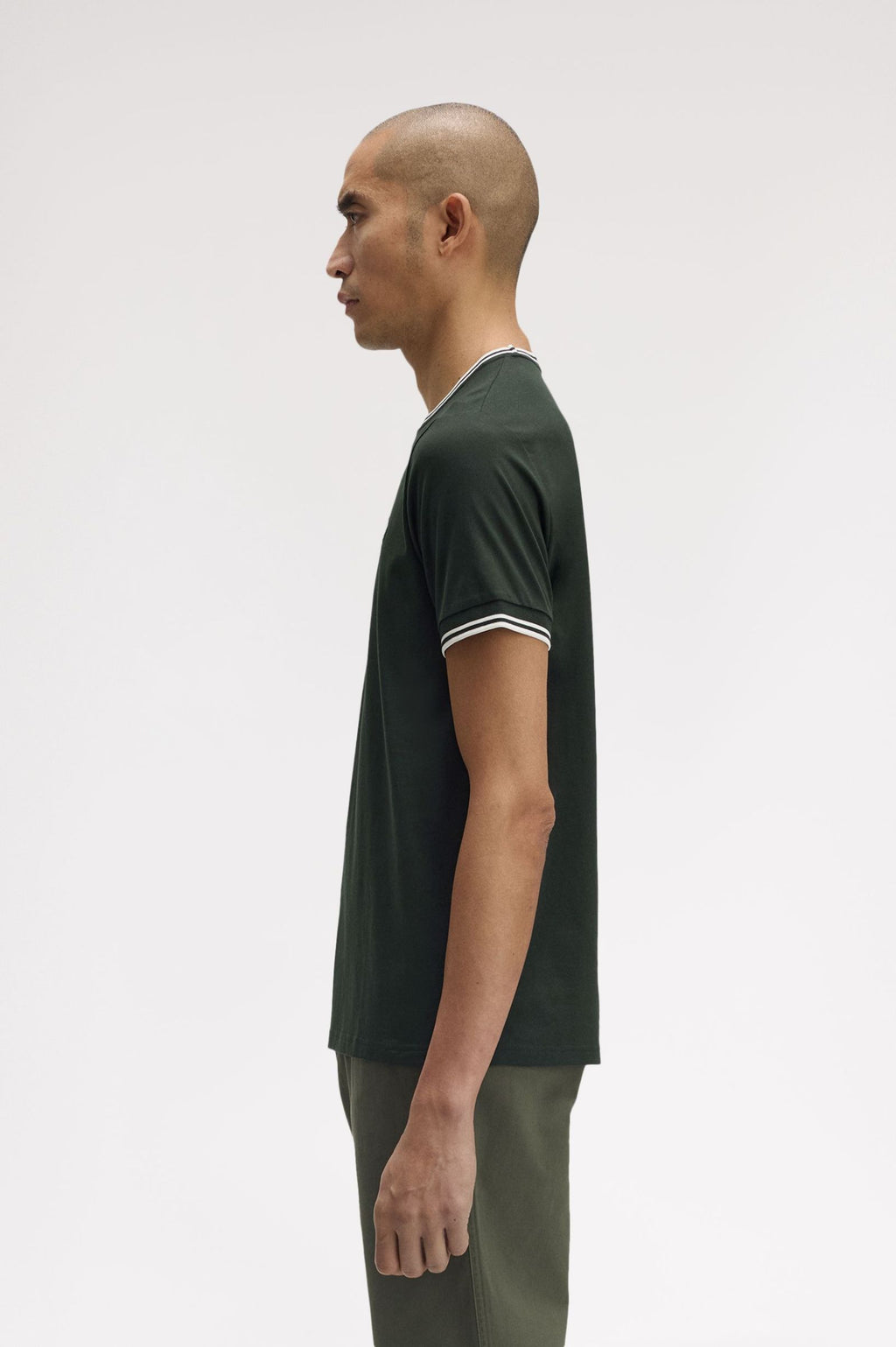 T-shirts korte mouw groen Fred Perry