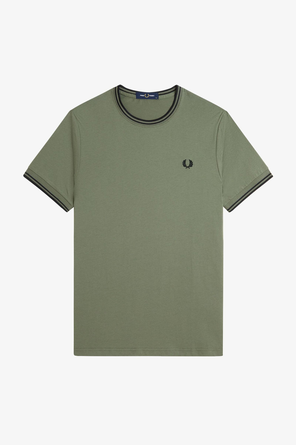 T-shirts korte mouw groen Fred Perry