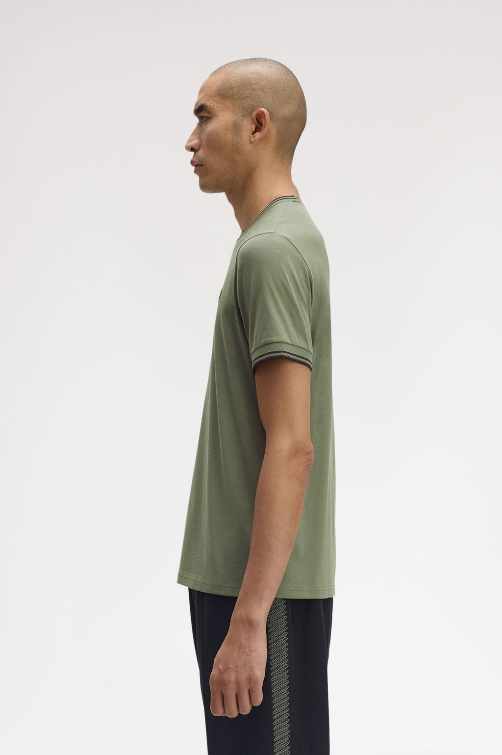 T-shirts korte mouw groen Fred Perry