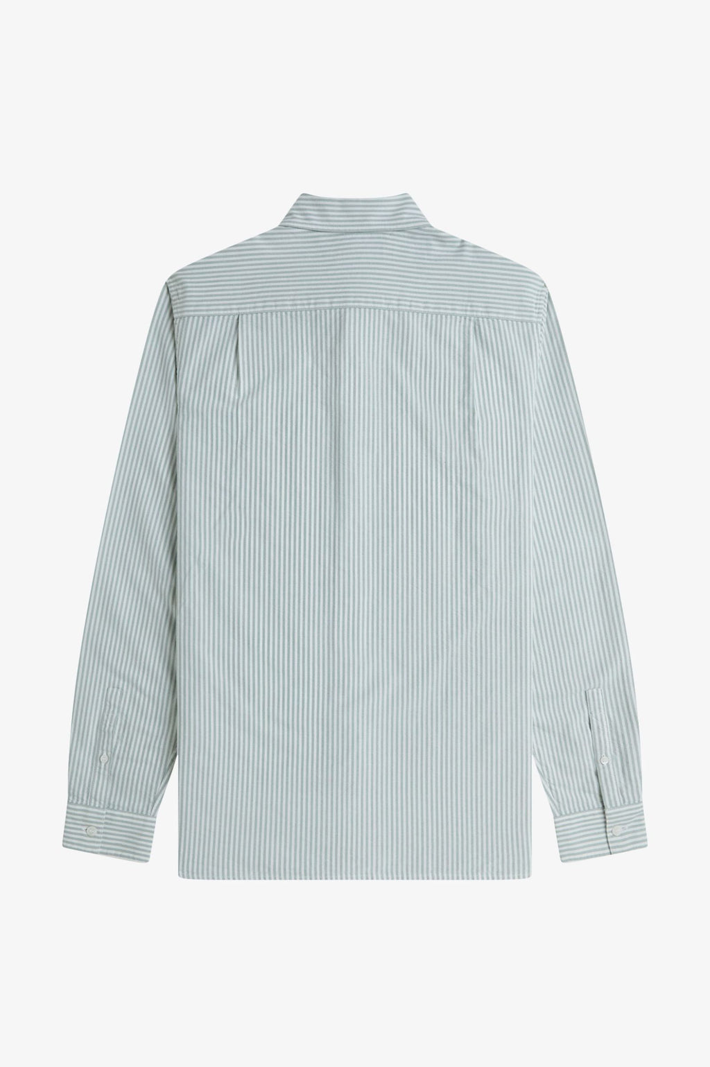 Hemden lange mouw groen Fred Perry