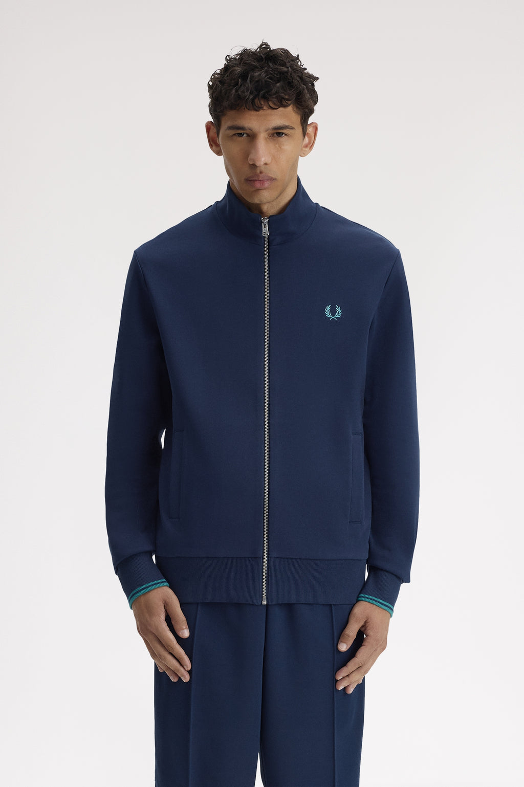 Cardigans blauw Fred Perry