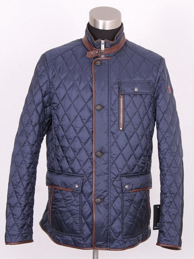 Mantels blauw Milestone