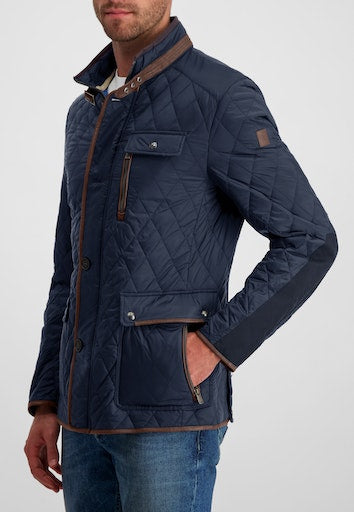 Mantels blauw Milestone