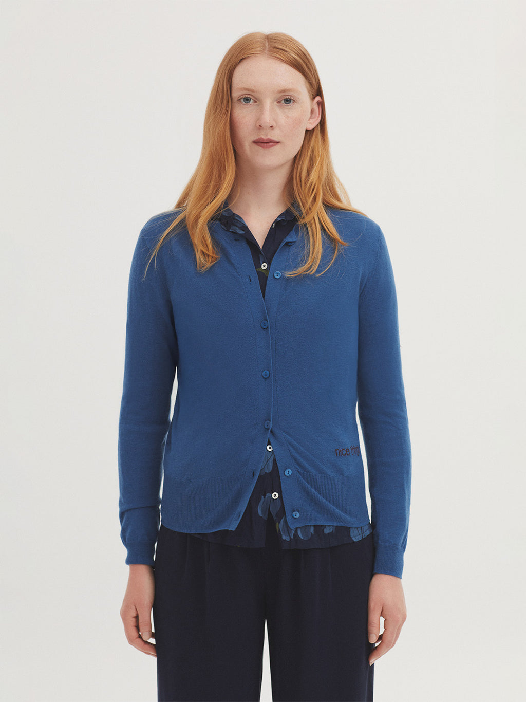 Cardigans blauw Nice Things