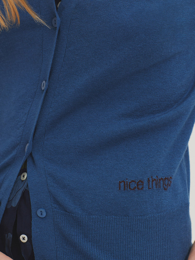 Cardigans blauw Nice Things