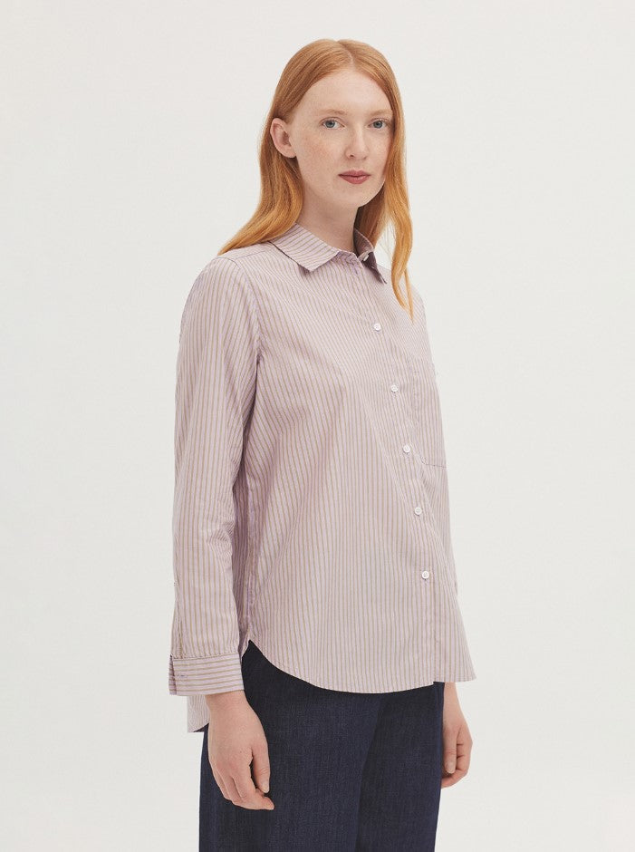 Blouses lange mouw paars Nice Things