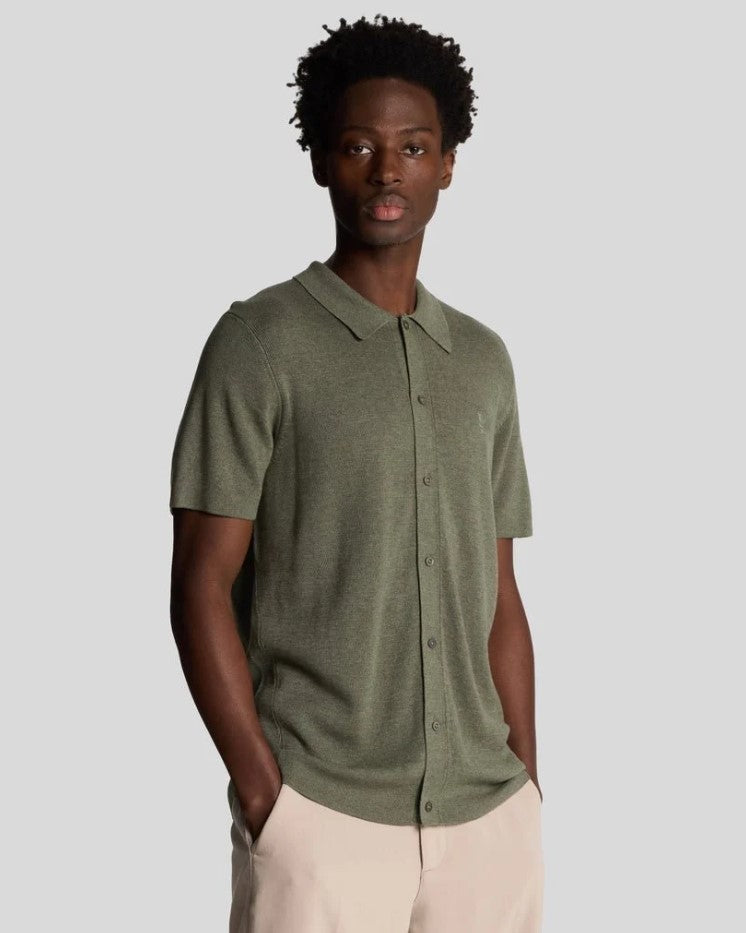 Polo's korte mouw groen Lyle & Scott
