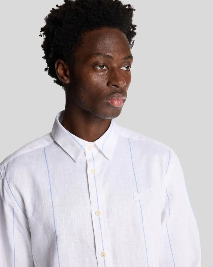 Hemden lange mouw wit Lyle & Scott