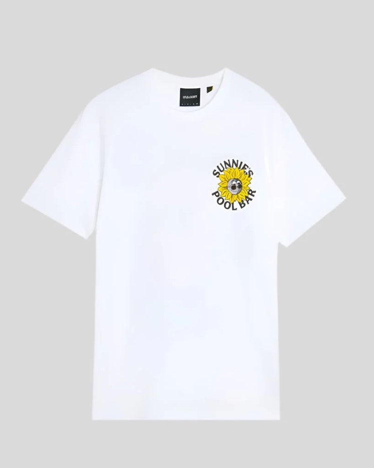 T-shirts korte mouw wit Lyle & Scott
