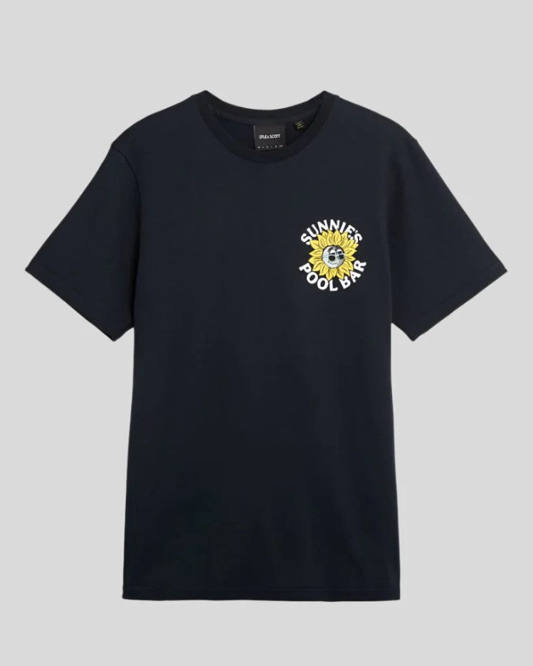 T-shirts korte mouw navy Lyle & Scott