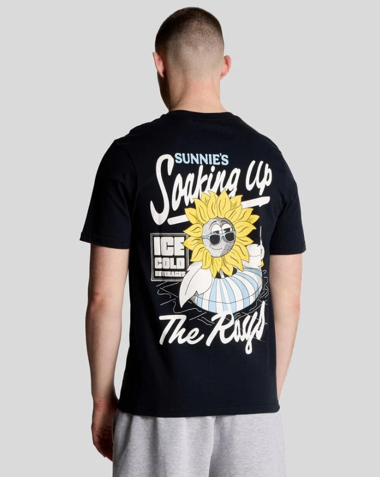 T-shirts korte mouw navy Lyle & Scott