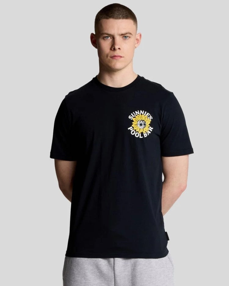 T-shirts korte mouw navy Lyle & Scott