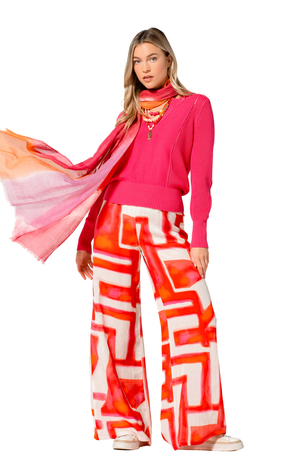 Sjaals multicolor Caroline Biss