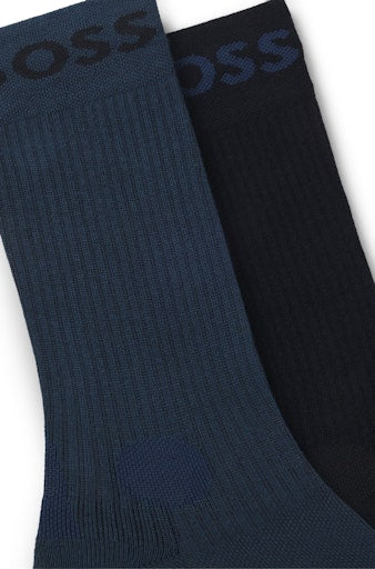 Kousen blauw Boss Men Black