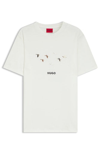 T-shirts korte mouw wit HUGO RED