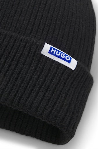 Mutsen zwart HUGO BLUE