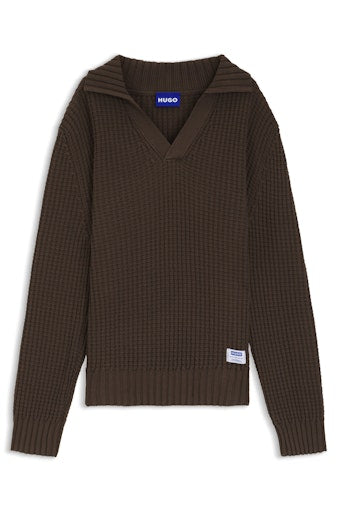 Pulls bruin HUGO BLUE