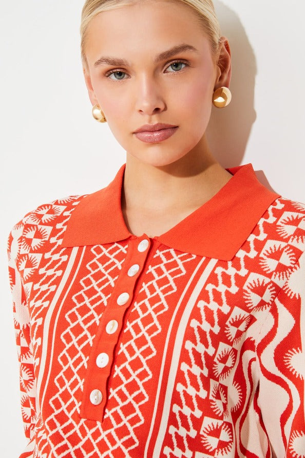 Pulls rood Suncoo Paris