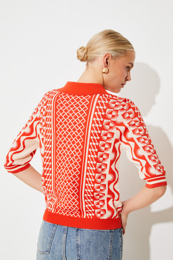 Pulls rood Suncoo Paris