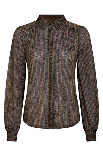 Blouses lange mouw zwart King Louie