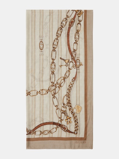 Sjaals beige Guess