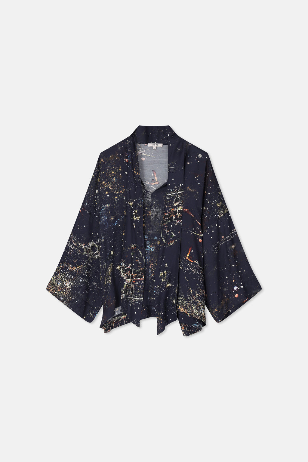 Blouses lange mouw navy Gigue